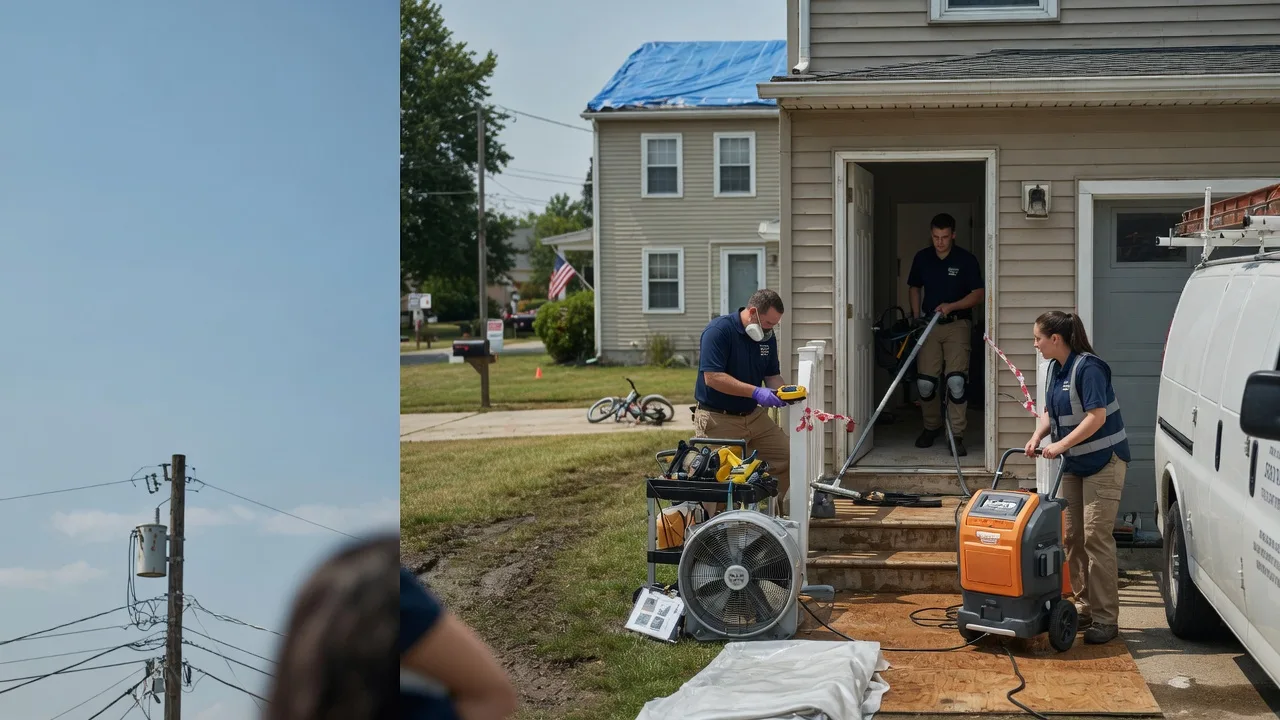 Water Damage Repair in New Knoxville, OH near me